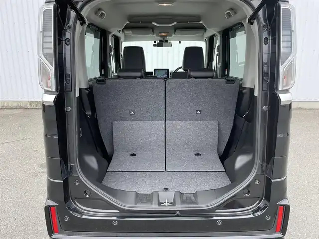 スズキ スペーシア カスタム HYBRID XS ターボ 福岡県 2020(令2)年 2.9万km ブルーイッシュブラックパール3 デュアルセンサーブレーキサポート　社外ナビ（ＭＤＶ－Ｓ７０７Ｌ）　両側パワースライドドア　パドルシフト　クルーズコントロール　純正ＡＷ　全周囲カメラ　シートヒーター　フルセグＴＶ　ハーフレザー　ＨＵＤ