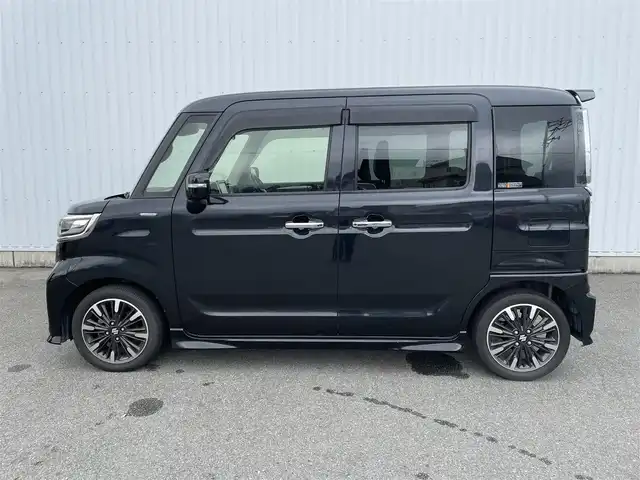 スズキ スペーシア カスタム HYBRID XS ターボ 福岡県 2020(令2)年 2.9万km ブルーイッシュブラックパール3 デュアルセンサーブレーキサポート　社外ナビ（ＭＤＶ－Ｓ７０７Ｌ）　両側パワースライドドア　パドルシフト　クルーズコントロール　純正ＡＷ　全周囲カメラ　シートヒーター　フルセグＴＶ　ハーフレザー　ＨＵＤ