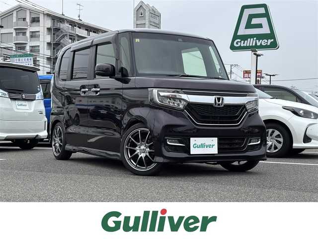 ホンダ Ｎ ＢＯＸ カスタム G L ホンダセンシング 大分県 2018(平30)年 6.2万km プレミアムベルベットパープル・パール ・純正ナビ(CD.DVD.BT.SD.USB)/・バックカメラ/・フルセグテレビ/・ホンダセンシング/・両側パワースライドドア/・レーダークルーズコントロール/・リアセンサー/・オートハイビーム/・ステアリングリモコン/・ETC/・ロールシェード/・RAYSホイール