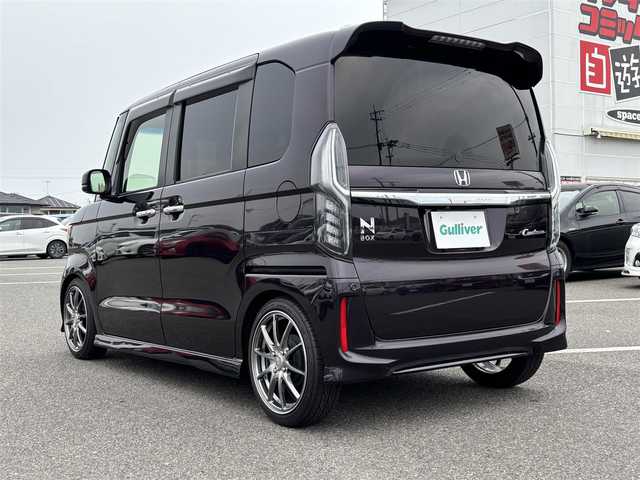 ホンダ Ｎ ＢＯＸ カスタム G L ホンダセンシング 大分県 2018(平30)年 6.2万km プレミアムベルベットパープル・パール ・純正ナビ(CD.DVD.BT.SD.USB)/・バックカメラ/・フルセグテレビ/・ホンダセンシング/・両側パワースライドドア/・レーダークルーズコントロール/・リアセンサー/・オートハイビーム/・ステアリングリモコン/・ETC/・ロールシェード/・RAYSホイール