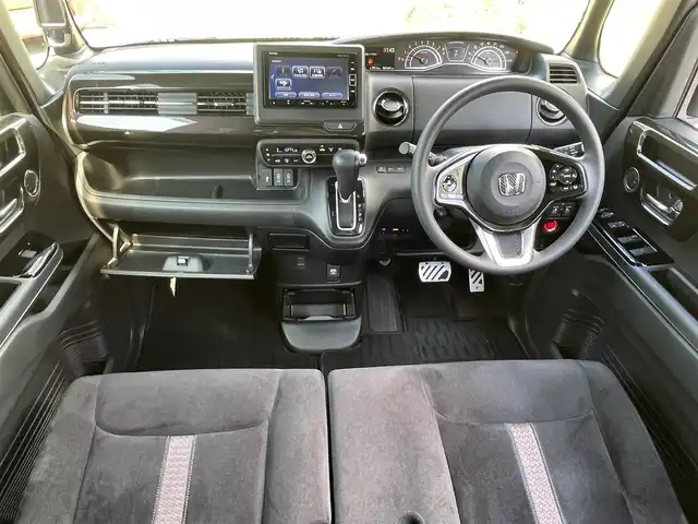 ホンダ Ｎ ＢＯＸ カスタム G L ホンダセンシング 熊本県 2018(平30)年 6.2万km プレミアムベルベットパープル・パール ホンダセンシング/プッシュスタート/純正ナビ/（CD・DVD・フルセグTV・BTオーディオ・SD）/バックカメラ/ビルトインETC/RAYS16インチAW/両側パワースライドドア/レーダークルーズ/LEDヘッドライト/オートライト/フォグライト/横滑り防止装置/ウィンカーミラー/純正フロアマット/ドアバイザー/新車保証書/取扱説明書/スマートスペアキー×1本