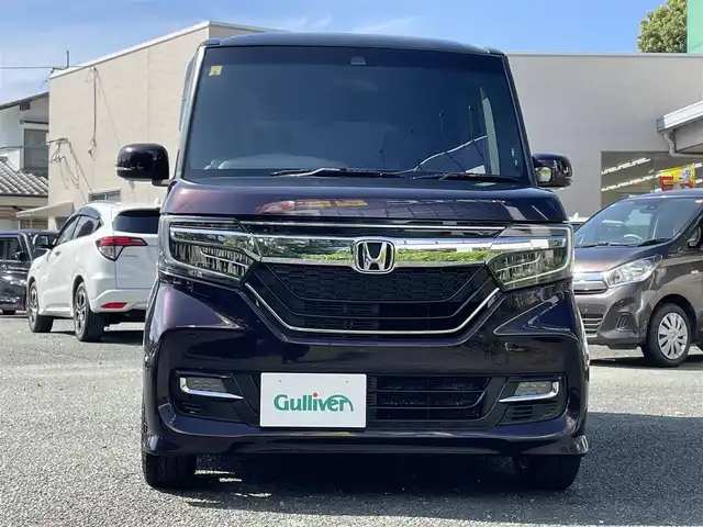 ホンダ Ｎ ＢＯＸ カスタム G L ホンダセンシング 熊本県 2018(平30)年 6.2万km プレミアムベルベットパープル・パール ホンダセンシング/プッシュスタート/純正ナビ/（CD・DVD・フルセグTV・BTオーディオ・SD）/バックカメラ/ビルトインETC/RAYS16インチAW/両側パワースライドドア/レーダークルーズ/LEDヘッドライト/オートライト/フォグライト/横滑り防止装置/ウィンカーミラー/純正フロアマット/ドアバイザー/新車保証書/取扱説明書/スマートスペアキー×1本