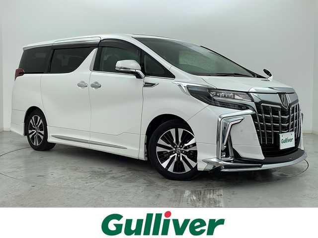 トヨタ アルファード S Cパッケージ 宮城県 2019(令1)年 3.4万km ホワイトパールクリスタルシャイン ツインムーンルーフ/モデリスタエアロ/純正フリップダウンモニター/トヨタセーフティセンス/・プリクラッシュセーフティ/・レーントレーシングアシスト/・レーダークルーズコントロール/・オートハイビーム/・ブラインドスポットモニター/デジタルインナーミラー/純正10インチディスプレイオーディオ/・CD.DVD.USB.BT/フルセグTV/バックモニター/両側パワースライドドア/電動リアゲート/レザーシート/・パワーシート（1/2列目）/・シートヒーター/エアシート（前席）/・オットマン/ドライブレコーダー/ビルトインETC2.0/横滑り防止装置/ステアリングヒーター/ステアリングスイッチ/電動パーキングブレーキ/オートホールド/純正18インチアルミホイール/純正フロアマット/後席ロールサンシェード