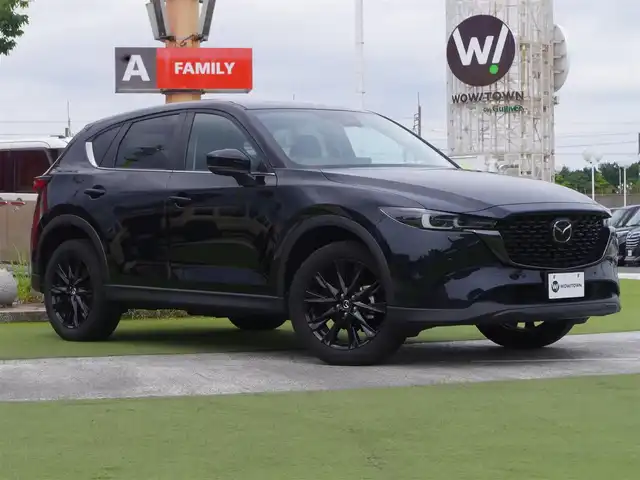 マツダ ＣＸ－５ 20S ブラックトーンED 千葉県 2023(令5)年 2.6万km ジェットブラックマイカ i-ACTIVSENSE/・スマートシティブレーキサポート/・ブラインドスポットモニタリング/・レーンキープ・アシスト・システム/・レーダークルーズコントロール/アクティブ・ドライビング・ディスプレイ/i-stop/純正SDナビ/地デジTV/【Bluetooth接続】/360°ビュー・モニター/革巻きステアリング/ステアリングスイッチ/運転席パワーシート/ハーフレザーシート/前席シートヒーター/ETC/LEDヘッドライト/ウインカーミラー/コーナーセンサー/純正19インチアルミホイル/サイド/カーテンエアバッグ/アドバンストキーレスエントリー