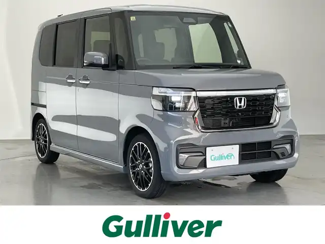 ホンダ Ｎ ＢＯＸ カスタム ターボ コーディネートS 愛知県 2023(令5)年 1.2万km グレー 純正９型ナビ　フルセグＴＶ　カープレイ対応　ＵＳＢ　ハーフレザー　シートヒーター　両側パワースライドドア　バックカメラ　コーナーセンサー　ホンダセンシング　衝突軽減　追従クルコン　ハンドル支援　禁煙車