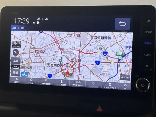 ホンダ Ｎ ＢＯＸ カスタム ターボ コーディネートS 愛知県 2023(令5)年 1.2万km グレー 純正９型ナビ　フルセグＴＶ　カープレイ対応　ＵＳＢ　ハーフレザー　シートヒーター　両側パワースライドドア　バックカメラ　コーナーセンサー　ホンダセンシング　衝突軽減　追従クルコン　ハンドル支援　禁煙車