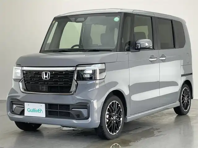 ホンダ Ｎ ＢＯＸ カスタム ターボ コーディネートS 愛知県 2023(令5)年 1.2万km グレー 純正９型ナビ　フルセグＴＶ　カープレイ対応　ＵＳＢ　ハーフレザー　シートヒーター　両側パワースライドドア　バックカメラ　コーナーセンサー　ホンダセンシング　衝突軽減　追従クルコン　ハンドル支援　禁煙車