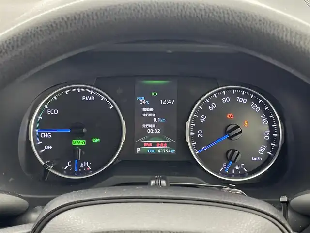 トヨタ ＲＡＶ４ ハイブリットX 埼玉県 2019(平31)年 4.2万km ホワイトパールクリスタルシャイン 純正９インチナビ　バックカメラ　ＢＳＭ　ＥＴＣ２．０　ＬＥＤヘッドライト　セーフティセンス　レーダークルーズコントロール　ドライブレコーダー　ＨＤＭＩ　コーナーセンサー　プッシュスタート