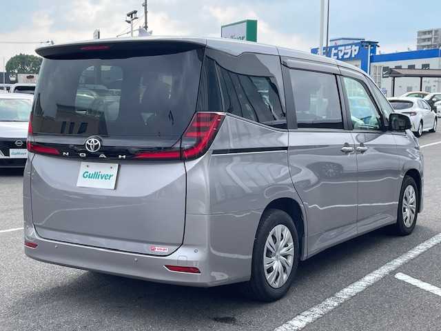 トヨタ ノア X 長崎県 2024(令6)年 0.6万km メタルストリームM 純正ディスプレイオーディオ/BT/Miracast/バックカメラ/両側パワースライドドア/トヨタセーフティセンス/レーダークルーズコントロール/ステアリングスイッチ/オートマチックハイビーム/LEDヘッドライト/ドライブレコーダー前後/スマートキー×2
