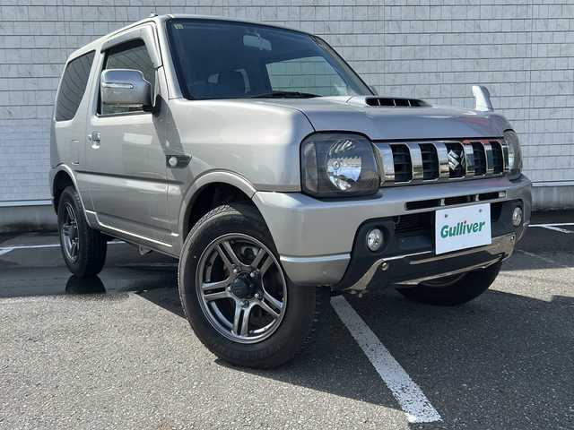 スズキ ジムニー ランドベンチャー 秋田県 2016(平28)年 3.1万km スチールシルバーM ・４WD/・ETC/・ナビ/・ワンセグTV/・AC/・リモコンキー/・シートヒーターD席/・ハーフレザー/・ハロゲンライト/・ABS/・ドアバイザー/・背面タイヤ/・純正アルミタイヤ