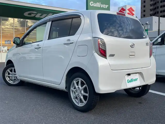 ダイハツ ミラ イース G 島根県 2012(平24)年 4.1万km パールホワイトⅢ 社外ＳＤナビ　/フルセグＴＶ　/Ｂｌｕｅｔｏｏｔｈ接続　/バックカメラ　/横滑り防止装置　/電動格納ミラー　/リモコンキー　/純正１４インチアルミホイール　/純正フロアマット