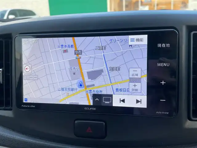 ダイハツ ミラ イース G 島根県 2012(平24)年 4.1万km パールホワイトⅢ 社外ＳＤナビ　/フルセグＴＶ　/Ｂｌｕｅｔｏｏｔｈ接続　/バックカメラ　/横滑り防止装置　/電動格納ミラー　/リモコンキー　/純正１４インチアルミホイール　/純正フロアマット