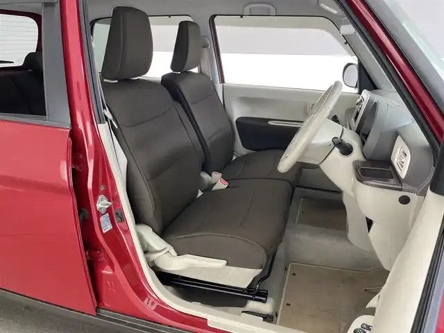 スズキ ラパン F リミテッド 愛知県 2017(平29)年 4.3万km フェニックスレッドパール シートヒーター　衝突軽減　禁煙　車線逸脱　カロッツェリアＣＤオーディオデッキ　レーダーブレーキサポート　ＨＩＤオートライト　プッシュスタート　アイドリングストップ　フロアマット　ドアバイザー　純正ＡＷ