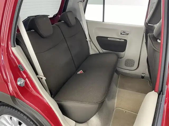 スズキ ラパン F リミテッド 愛知県 2017(平29)年 4.3万km フェニックスレッドパール シートヒーター　衝突軽減　禁煙　車線逸脱　カロッツェリアＣＤオーディオデッキ　レーダーブレーキサポート　ＨＩＤオートライト　プッシュスタート　アイドリングストップ　フロアマット　ドアバイザー　純正ＡＷ