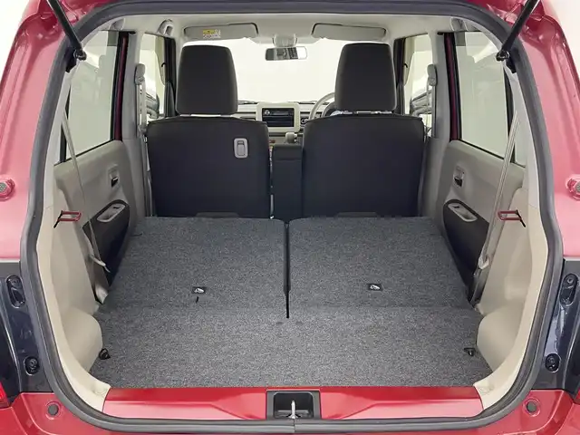 スズキ ラパン F リミテッド 愛知県 2017(平29)年 4.3万km フェニックスレッドパール シートヒーター　衝突軽減　禁煙　車線逸脱　カロッツェリアＣＤオーディオデッキ　レーダーブレーキサポート　ＨＩＤオートライト　プッシュスタート　アイドリングストップ　フロアマット　ドアバイザー　純正ＡＷ