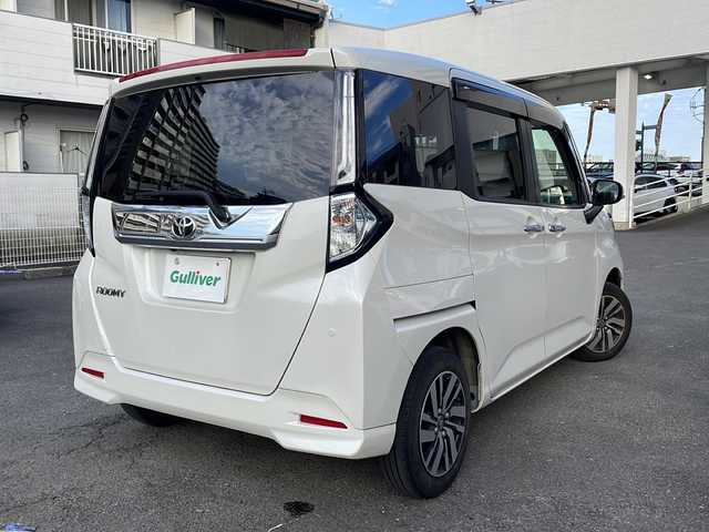 トヨタ ルーミー カスタムG 宮崎県 2021(令3)年 3.2万km パールホワイトⅢ 社外SDナビ/フルセグテレビ/Bluetooth/バックカメラ/アイドリングストップ/クルーズコントロール/ドアバイザー/プッシュスタート/両側パワースライドドア/ETC/前後ドライブレコーダー/純正フロアマット/コーナーセンサー/オートライト/デイライト