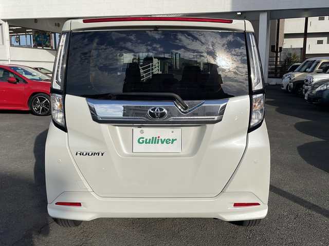トヨタ ルーミー カスタムG 宮崎県 2021(令3)年 3.2万km パールホワイトⅢ 社外SDナビ/フルセグテレビ/Bluetooth/バックカメラ/アイドリングストップ/クルーズコントロール/ドアバイザー/プッシュスタート/両側パワースライドドア/ETC/前後ドライブレコーダー/純正フロアマット/コーナーセンサー/オートライト/デイライト