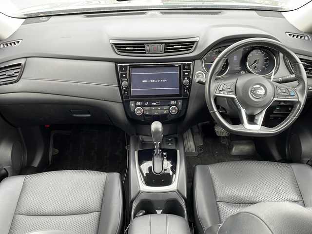 日産 エクストレイル ハイブリッド 20Xi 徳島県 2018(平30)年 5.8万km ダイヤモンドブラック 純正９インチナビ　MM518D-L/(AM.FM.CD.DVD.BT.フルセグ)/純正11インチフリップダウン/プロパイロット/エマージェンシーブレーキ/パワーバッグドア/インテリジェントルームミラー/ＬＥＤヘッドライト/ビルトインＥＴＣ/前後コーナーセンサー/純正フロアマット