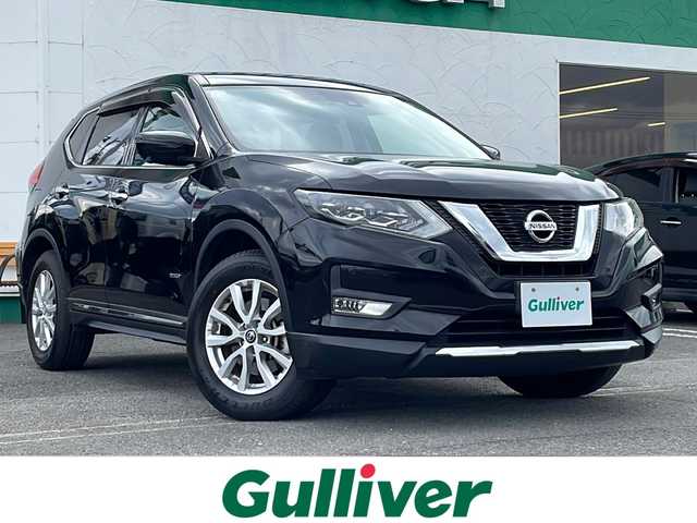 日産 エクストレイル ハイブリッド 20Xi 徳島県 2018(平30)年 5.8万km ダイヤモンドブラック 純正９インチナビ　MM518D-L/(AM.FM.CD.DVD.BT.フルセグ)/純正11インチフリップダウン/プロパイロット/エマージェンシーブレーキ/パワーバッグドア/インテリジェントルームミラー/ＬＥＤヘッドライト/ビルトインＥＴＣ/前後コーナーセンサー/純正フロアマット