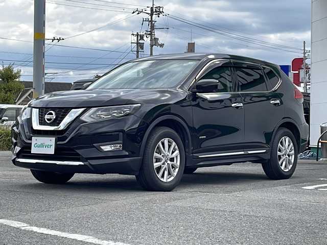日産 エクストレイル ハイブリッド 20Xi 徳島県 2018(平30)年 5.8万km ダイヤモンドブラック 純正９インチナビ　MM518D-L/(AM.FM.CD.DVD.BT.フルセグ)/純正11インチフリップダウン/プロパイロット/エマージェンシーブレーキ/パワーバッグドア/インテリジェントルームミラー/ＬＥＤヘッドライト/ビルトインＥＴＣ/前後コーナーセンサー/純正フロアマット
