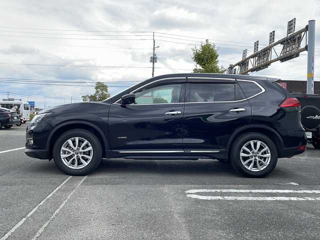 日産 エクストレイル ハイブリッド 20Xi 徳島県 2018(平30)年 5.8万km ダイヤモンドブラック 純正９インチナビ　MM518D-L/(AM.FM.CD.DVD.BT.フルセグ)/純正11インチフリップダウン/プロパイロット/エマージェンシーブレーキ/パワーバッグドア/インテリジェントルームミラー/ＬＥＤヘッドライト/ビルトインＥＴＣ/前後コーナーセンサー/純正フロアマット