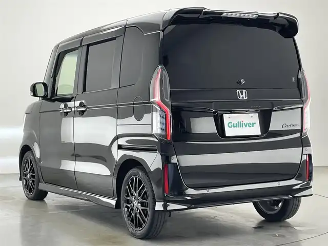 ホンダ Ｎ ＢＯＸ カスタム L ターボ スタイル+ブラック 愛知県 2022(令4)年 3万km クリスタルブラックパール 純正８型ナビ　純正１２．８型後席モニター　バックカメラ　シートヒーター　ハーフレザー　両側パワスラ　純正ドラレコ　ＥＴＣ　電動パーキング　ホンダセンシング　衝突軽減　追従クルコン　パドルシフト　ＬＥＤオートライト　フォグランプ　リヤパーキングセンサー　禁煙車