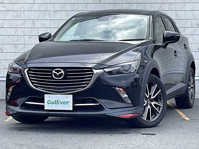 マツダ ＣＸ－３ XD ツーリング 茨城県 2015(平27)年 7.2万km ジェットブラックマイカ 衝突軽減ブレーキ/純正SDナビ/　　CD/DVD/BT/フルセグ/バックカメラ/クルーズコントロール/ブラインドスポットモニター/ヘッドティスプレイ/LEDオートライト/純正18インチアルミホイール/パドルシフト/革巻きステアリング/ステアリングスイッチ/スマートキー/ETC