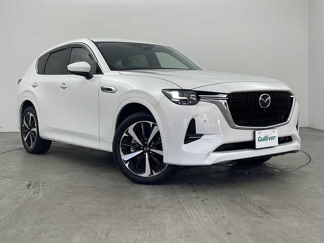 マツダ ＣＸ－６０ XD HV プレミアムモダン 兵庫県 2022(令4)年 3.4万km ロジウムホワイトプレミアムメタリック 純正メモリナビ　フルセグ　Ｂｌｕｅｔｏｏｔｈオーディオ　ＨＤＭＩ　全方位カメラ　パノラマサンルーフ　ＢＯＳＥサウンド　電動リアゲート　ＬＥＤヘッドライト　レーダークルーズコントロール　ステアヒーター