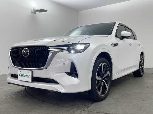 マツダ ＣＸ－６０ XD HV プレミアムモダン 兵庫県 2022(令4)年 3.4万km ロジウムホワイトプレミアムメタリック 純正メモリナビ　フルセグ　Ｂｌｕｅｔｏｏｔｈオーディオ　ＨＤＭＩ　全方位カメラ　パノラマサンルーフ　ＢＯＳＥサウンド　電動リアゲート　ＬＥＤヘッドライト　レーダークルーズコントロール　ステアヒーター