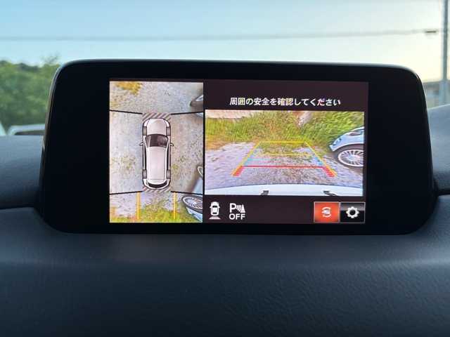 マツダ ＣＸ－８ XD Lパッケージ 福岡県 2018(平30)年 3.3万km スノーフレイクホワイトパールマイカ ワンオーナー/純正ナビ/（AM/FM/CD/DVD/SD/Bluetooth/USB/AUX/ワンセグTV）/クルーズコントロール追従あり/レーンキープ/パーキングアシスト/TCS/アイドリングストップ/アラウンドビューモニター/ハンズフリー/ビルドインETC/ドライブレコーダー（SD無し）/プッシュスタート/ハンドルヒーター/シートヒーター（運転席/助手席）/パワーシート（運転席/助手席）/純正アルミホイール/純正フロアマット/オートライト/フォグランプ/電格ミラー/保証書/取扱説明書