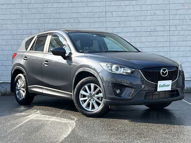 マツダ ＣＸ－５ XD 富山県 2014(平26)年 5.9万km メテオグレーマイカ 純正ナビ/フルセグTV/クルーズコントロール/プッシュスタート/スマートキー/横滑り防止装置/アイドリングストップ/LEDヘッドライト/オートライト/ETC/革巻きステアリング/ウインカーミラー/電動格納ミラー/ヘッドライトレベライザー