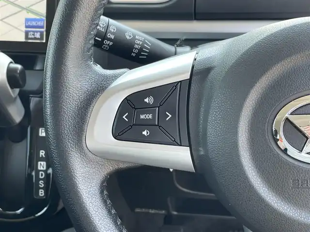 ダイハツ タント カスタム RS SA 道東・釧路十勝 2014(平26)年 8.1万km パールホワイトⅢ 4WD/純正ナビ/(AM FM CD DVD BT フルセグTV)/バックカメラ/両側パワースライドドア/衝突軽減ブレーキ/スマートアシスト/プッシュスタート/スマートキー/ドアバイザー/フロアマット/革巻きステアリング