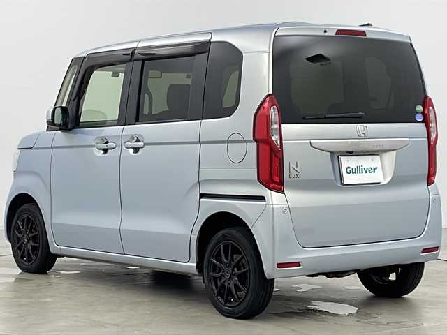 ホンダ Ｎ ＢＯＸ G EX ホンダセンシング 道央・札幌 2019(平31)年 4.5万km モーニングミストブルーM ・純正ナビ（CD＆DVD＆SD＆BT＆USB＆Aｐｐlecarplay）/・バックカメラ/・ホンダセンシング/・衝突被害軽減ブレーキ/・誤発進抑制システム/・後方誤発進抑制/・近距離衝突軽減/・路外逸脱抑制機能/・車線逸脱防止/・先行車発進告知/・標識認識/・プッシュスタート/・片側パワースライドドア/・純正フロアマット/・電格ミラー/・前方ドライブレコーダー/・前席シートヒーター/・ナノイー/・スマートキー/・スチール冬タイヤ積込