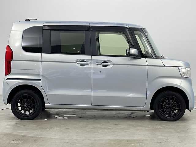 ホンダ Ｎ ＢＯＸ G EX ホンダセンシング 道央・札幌 2019(平31)年 4.5万km モーニングミストブルーM ・純正ナビ（CD＆DVD＆SD＆BT＆USB＆Aｐｐlecarplay）/・バックカメラ/・ホンダセンシング/・衝突被害軽減ブレーキ/・誤発進抑制システム/・後方誤発進抑制/・近距離衝突軽減/・路外逸脱抑制機能/・車線逸脱防止/・先行車発進告知/・標識認識/・プッシュスタート/・片側パワースライドドア/・純正フロアマット/・電格ミラー/・前方ドライブレコーダー/・前席シートヒーター/・ナノイー/・スマートキー/・スチール冬タイヤ積込