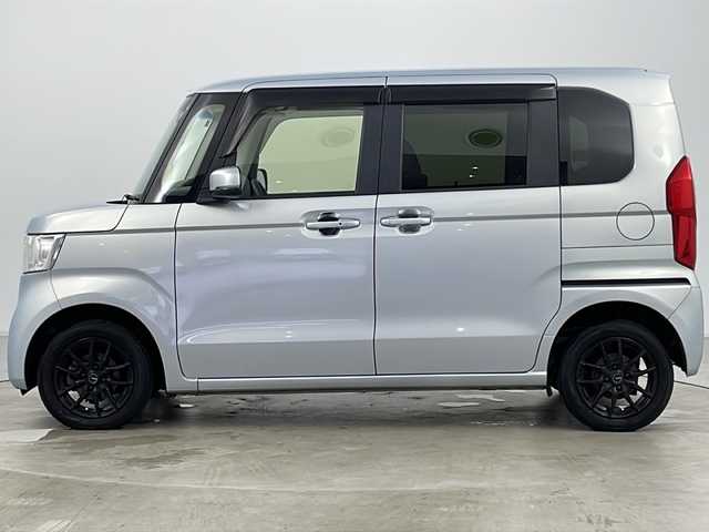 ホンダ Ｎ ＢＯＸ G EX ホンダセンシング 道央・札幌 2019(平31)年 4.5万km モーニングミストブルーM ・純正ナビ（CD＆DVD＆SD＆BT＆USB＆Aｐｐlecarplay）/・バックカメラ/・ホンダセンシング/・衝突被害軽減ブレーキ/・誤発進抑制システム/・後方誤発進抑制/・近距離衝突軽減/・路外逸脱抑制機能/・車線逸脱防止/・先行車発進告知/・標識認識/・プッシュスタート/・片側パワースライドドア/・純正フロアマット/・電格ミラー/・前方ドライブレコーダー/・前席シートヒーター/・ナノイー/・スマートキー/・スチール冬タイヤ積込