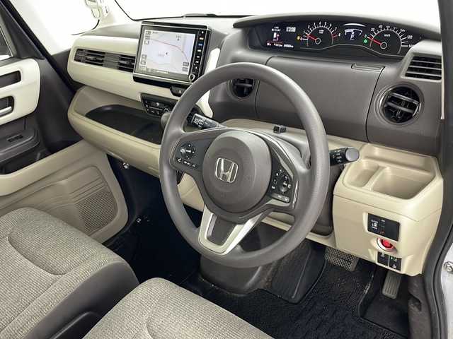 ホンダ Ｎ ＢＯＸ G EX ホンダセンシング 道央・札幌 2019(平31)年 4.5万km モーニングミストブルーM ・純正ナビ（CD＆DVD＆SD＆BT＆USB＆Aｐｐlecarplay）/・バックカメラ/・ホンダセンシング/・衝突被害軽減ブレーキ/・誤発進抑制システム/・後方誤発進抑制/・近距離衝突軽減/・路外逸脱抑制機能/・車線逸脱防止/・先行車発進告知/・標識認識/・プッシュスタート/・片側パワースライドドア/・純正フロアマット/・電格ミラー/・前方ドライブレコーダー/・前席シートヒーター/・ナノイー/・スマートキー/・スチール冬タイヤ積込