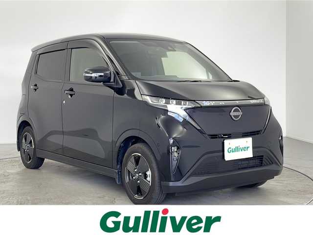 日産 サクラ G 愛知県 2023(令5)年 2.3万km ブラック /禁煙車//ワンオーナー//純正メモリナビ//FM/AM/BT/USB/フルセグ//プロパイロット//インテリジェントエマージェンシーブレーキ//インテリジェントLI//インテリジェントFCW//インテリジェントDA//踏み間違い防止アシスト//標識検知機能//先行車発進お知らせ//前後コーナーセンサー//ISOFIX//イモビライザー//ステアリングヒーター//シートヒーター//ドアバイザー//フロアマット//シートカバー//置くだけ充電