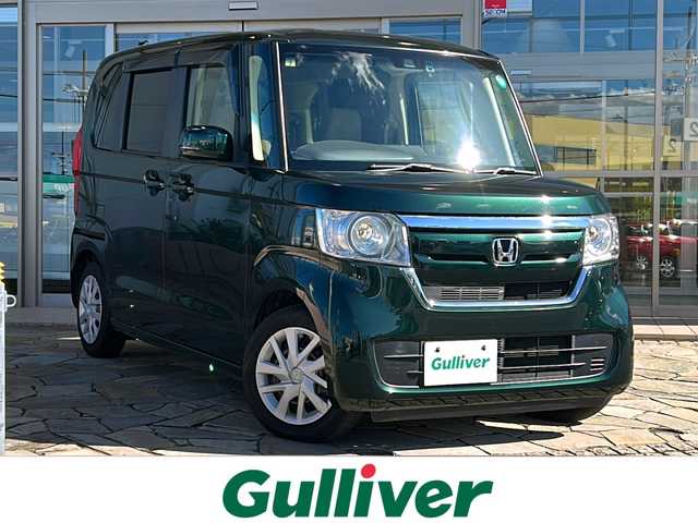 ホンダ Ｎ ＢＯＸ G L ターボ ホンダセンシング 静岡県 2020(令2)年 1.4万km ブリティッシュグリーンP 純正メモリナビ/・CD/・DVD/・フルセグＴＶ/・Bluetooth/・AM/・FM/主要装備/・両側パワスラ/・衝突軽減/・レーンキープ/・追従クルコン/・バックカメラ/・ETC/・ドラレコ前/・シートヒーターD/N席/・ステリモ/・パドルシフト/・LEDヘッドライト/・オートライト/・純正フロアマット/・純正アルミホイール/・スマートキ/・プッシュスタート