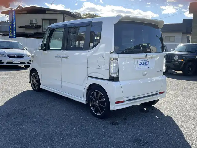 ホンダ Ｎ ＢＯＸ モデューロ X G ターボP 山形県 2014(平26)年 7.2万km プレミアムホワイトパール (株)IDOMが運営する【じしゃロン山形店】の自社ローン専用車両になります。/こちらは現金またはオートローンご利用時の価格です。/自社ローンご希望の方は別途その旨お申付け下さい。/社外SDナビ/（CD/DVD/BT/TV）/バックカメラ/両側パワースライドドア/ETC/クルーズコントロール/パドルシフト/スマートキー/プッシュスタートキー/ウィンカーミラー/ドアバイザー