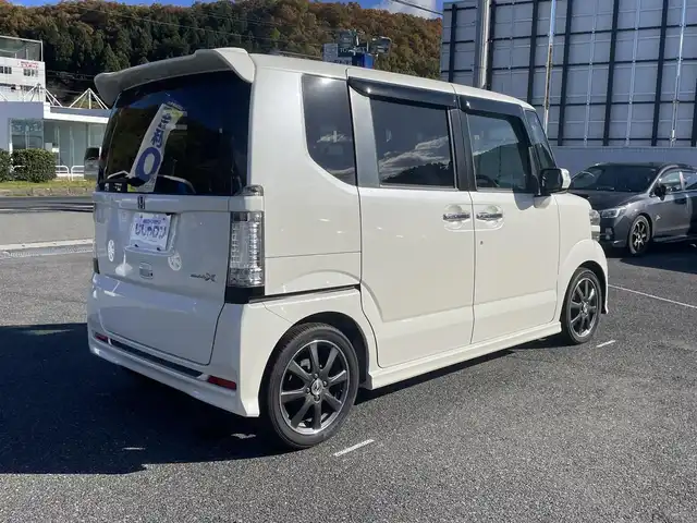 ホンダ Ｎ ＢＯＸ モデューロ X G ターボP 山形県 2014(平26)年 7.2万km プレミアムホワイトパール (株)IDOMが運営する【じしゃロン山形店】の自社ローン専用車両になります。/こちらは現金またはオートローンご利用時の価格です。/自社ローンご希望の方は別途その旨お申付け下さい。/社外SDナビ/（CD/DVD/BT/TV）/バックカメラ/両側パワースライドドア/ETC/クルーズコントロール/パドルシフト/スマートキー/プッシュスタートキー/ウィンカーミラー/ドアバイザー