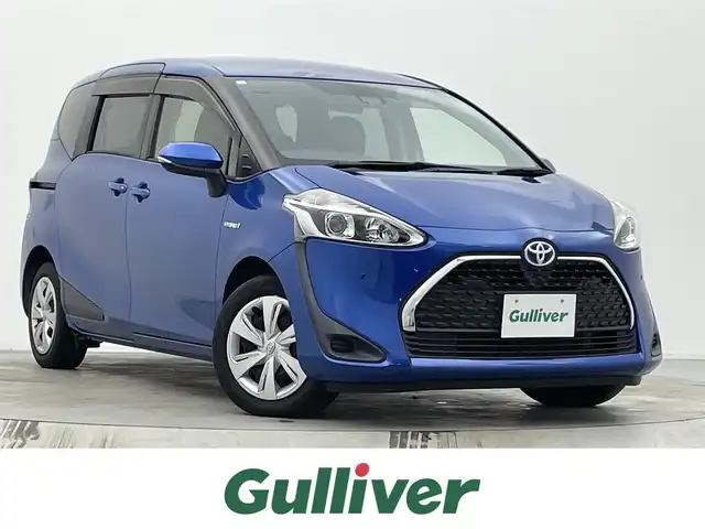 トヨタ シエンタ ハイブリッド G 宮城県 2018(平30)年 1.5万km コバルトブルーメタリック 純正ナビ　/両側パワースライドドア　/クリアランスソナー　/バックモニター/フルセグTV/Bluetoothオーディオ/CD/DVD再生/TVキャンセラー/AC100Vアクセサリコンセント/クルーズコントロール　/プリクラッシュセーフティ　/レーンディパーチャーアラート　/オートマチックハイビーム　/スマートキー/プッシュスタート/ビルトインＥＴＣ　/ドライブレコーダー　/禁煙車