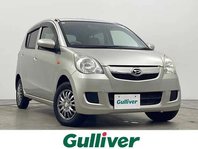 ダイハツ ミラ L 秋田県 2009(平21)年 8.7万km シャンパンゴールドメタリック 純正オーディオ　/ハロゲンライト　/社外13インチアルミホイール　/電動格納ミラー　/社外フロアマット　/純正ドアバイザー　/ヘッドレベライザー　/リモコンキー