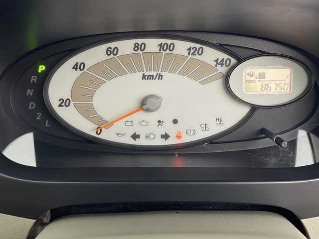 ダイハツ ミラ L 秋田県 2009(平21)年 8.7万km シャンパンゴールドメタリック 純正オーディオ　/ハロゲンライト　/社外13インチアルミホイール　/電動格納ミラー　/社外フロアマット　/純正ドアバイザー　/ヘッドレベライザー　/リモコンキー