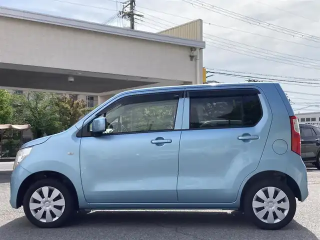 スズキ ワゴンＲ FX 兵庫県 2014(平26)年 3.1万km フィズブルーパールメタリック FM/AM/CD/AUX/シートヒーター/前方ドライブレコーダー/AAC/純正フロアマット/電動格納ミラー/アームレスト
