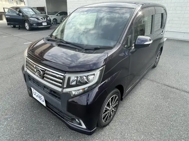 ダイハツ ムーヴ カスタム X ハイパー SA 岡山県 2015(平27)年 12.1万km ナイトシャドーパープルクリスタルM (株)IDOMが運営する【じしゃロン岡山店】の自社ローン専用車両になります。こちらは現金またはオートローンご利用時の価格です。自社ローンご希望の方は別途その旨お申付け下さい/純正8インチナビ/Bluetooth/バックカメラ/コーナーセンサー/ステアリングスイッチ/ETC/純正14インチAW/純正フロアマット/ステアリングスイッチ/スマートキー