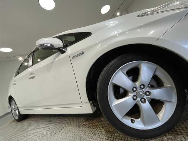 トヨタ プリウス G ツーリングセレクション 愛知県 2012(平24)年 7.1万km ホワイトパールクリスタルシャイン 純正HDDナビ（NHZD-W62G）/（Bluetooth/地デジ/FM/AM/HDD/CD・DVD再生)/サンルーフ　/プリクラッシュセーフティ　/レーダークルーズコントロール　/ビルトインＥＴＣ　/ハーフレザーシート　/バックカメラ　/パーキングセンサー　/D席パワーシート/ＬＥＤヘッドライト　/ＬＥＤフォグランプ/純正フロアマット　/プッシュスタート/　　-スマートキー/スペアタイヤ有