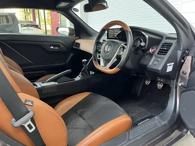 ホンダ Ｓ６６０ α 特別仕様車ブルーノレザーED 高知県 2017(平29)年 3.4万km ベルベットマルーンメタリック CPU交換のためハイオク仕様/無限ハードトップ（純正ロールトップ有）/バックカメラ/プッシュスタート/ETC/Bluetooth接続/スマートキー/純正フロアマット/純正15/16インチアルミホイール/ABS/横滑り防止装置/盗難防止装置/オートライト/ダブル＋サイドエアバッグ/AM/FM