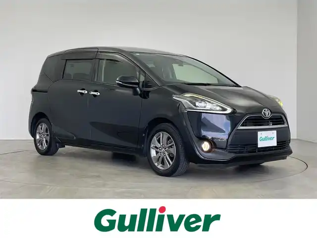 トヨタ シエンタ G 埼玉県 2016(平28)年 3.4万km ブラック 登録時走行距離33060km/純正７型ナビ　/バックカメラ　/ドライブレコーダー　/ＥＴＣ　/両側パワースライド　/衝突軽減システム　/盗難防止装置　/横滑り防止装置　/レーンキープアシスト　/アイドリングストップ/ＬＥＤヘッドライト　/オートハイビーム　/オートライト/３列シート/シートヒーター/純正15インチアルミホイール/ドアバイザー/純正フロアマット