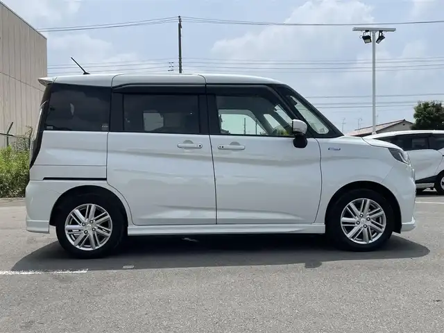 スズキ ソリオ HV MZ 東京都 2022(令4)年 2.7万km ピュアホワイトP 純正ナビ/バックモニター/デュアルカメラブレーキサポート/車線逸脱警報機能/パーキングソナー/シートヒーター/アダプティブクルーズ/両側電動ドア/横滑り防止措置/ETC/ステアリングスイッチ