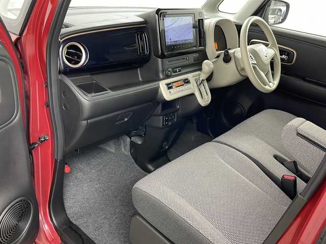 スズキ ワゴンＲ スマイル HYBRID X 道央・札幌 2022(令4)年 0.8万km フェニックスレッドパール/ブルーイッシュブラックパール ・純正ナビ&CD&DVD&BT&USB&AppleCarplay&AndroidAuto/・全方位モニター/・両側パワースライドドア/・スズキセーフティサポート/・デュアルカメラブレーキサポート/・誤発進抑制機能/・後退時ブレーキサポート/・後方誤発進抑制機能/・リヤパーキングセンサー/・車線逸脱警報機能/・ふらつき警報機能/・先行車発進お知らせ機能/・エマージェンシーストップシグナル/・ヒルホールドコントロール/・アイドリングストップシステム/・横滑り防止装置/・電動格納ミラー/・プッシュスタート/・4WD/・LEDヘッドランプ/・フォグランプ/・オートライト/・オートライト/・スマートキー